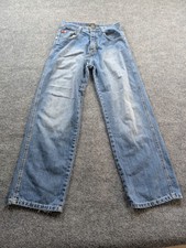 Southpole Baggy Denim Jeans Size 18 28  W 3180 Series Vintage Y2K Blue Flaws