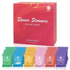 Shower Steamers Aromatherapy 1 Count Pack of 24 , 24-pack Individual Packing