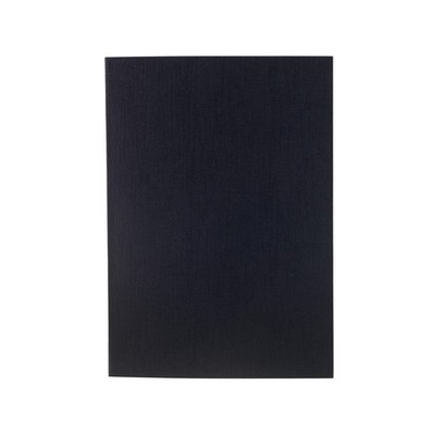 Fabriano Ecoqua Plus Glue-Bound Notebook, 5.8'' x 8.3'', A5, Dotted, Navy