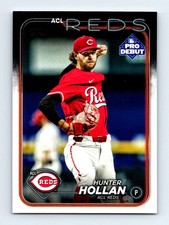 #PD-60 2024 Topps Pro Debut { Hunter Hollan Reds