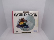World Book 1999 Deluxe Edition CD Multimedia Encyclopedia IBM