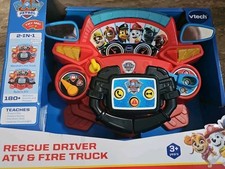 VTech PAW Patrol Rescue Driver ATV  Fire Truck