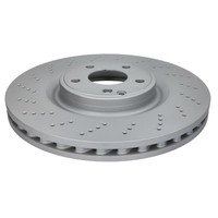 Bremsscheibe ATE 24.0132-0180.1 Vorne, BelüFtet, Hochkarbonisiert, 1 StüCk