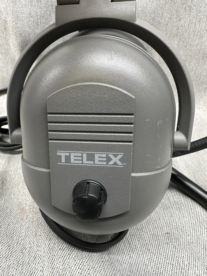 AURICULARES TELEX AIR 3500 piloto de aviación usados Foto 3 de 4