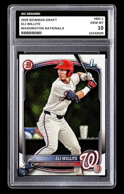 2025 Bowman Draft - Eli Willits #BD-1 (RC) for sale online | eBay