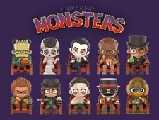 POP MART Universal Monsters Series Figuras Confirmadas Caja Ciega Juguete Muñeca Regalo Nuevo