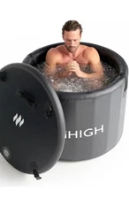 Cold Plunge Tub for Athletes – Freestanding Ice Bath for Recovery,