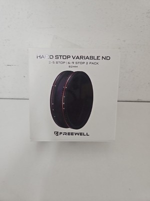 Freewell magnetic 82mm Hard Stop Variable ND Filter 2 to 5 Stop & 6to 9