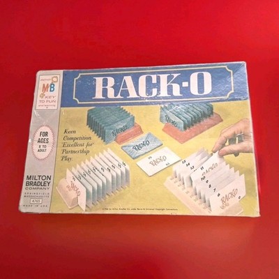  Vintage 1966 Rack-O Board Game Milton Bradley Complete Classic Family Card Toy 