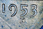 BU 1953-D RPM-001 D/D West FS-501 Wheat Penny Cent