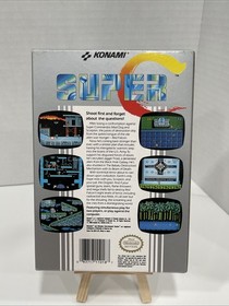 Super C Nintendo NES Authentic Complete NEW (Other) w/ Manual Oval Seal