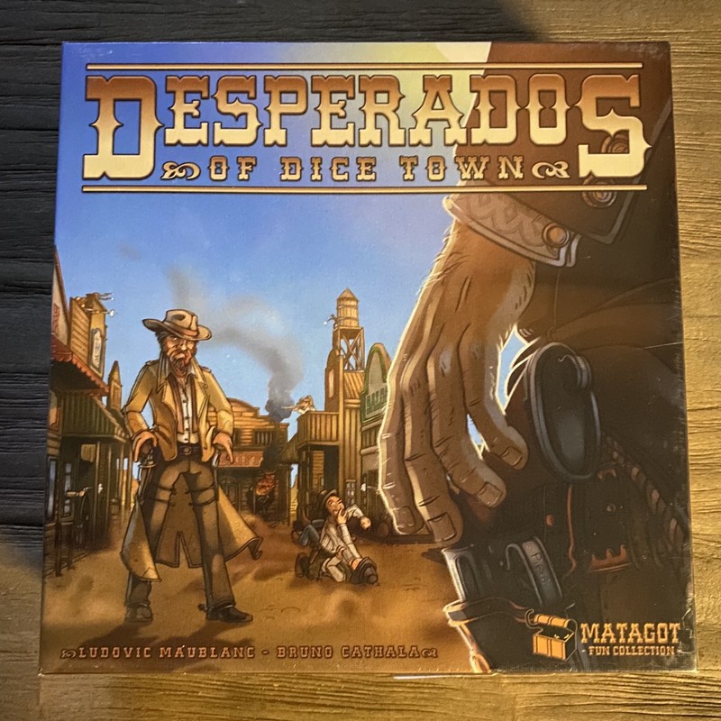 Desperados of Dice Town Board Game NEW SEALED 
