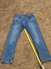 Levi's Strauss 506 Straight, Blue Denim, Mens Jeans, 32/30