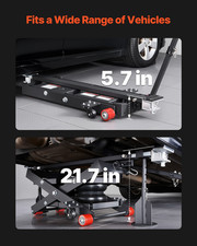 Uimoso Air Portable Car Lift Air Jack 6613 Lbs 5.7-21.7 Inch For Home Garage