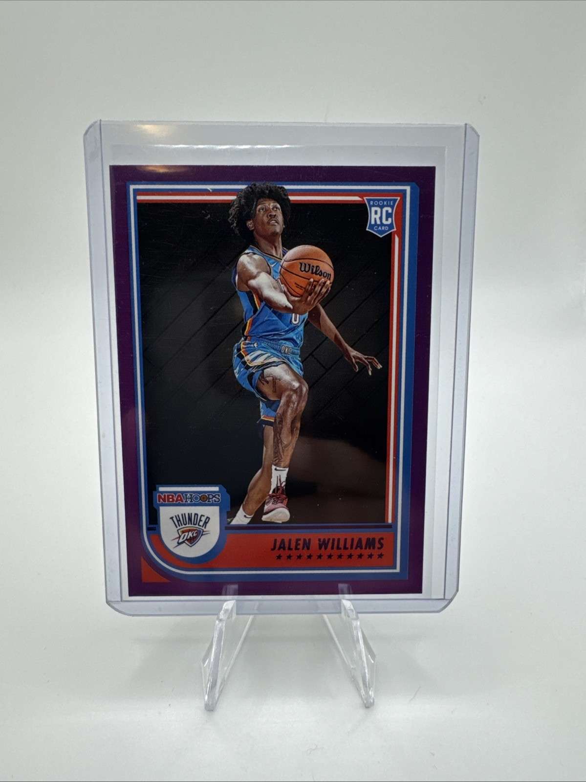 2022-23 Panini NBA Hoops - Rookies Jalen Williams #242 Purple (RC)