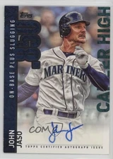 2015 Topps Career High Auto John Jaso #CH-JJ Auto