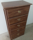 Vintage High 5 drawer Dresser — photo 2