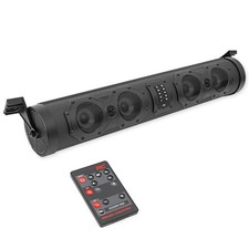 Rough Country UTV Bluetooth Soundbar - 500W Waterproof Audio