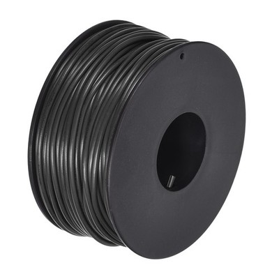 22AWG Stranded Wire Hookup 30M/100ft Black Electrical Wire UL1007 Spool