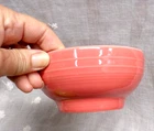 FIESTA WARE HLC USA 5" Fruit / Salsa Bowl 9 oz ~ FLAMINGO Pink
