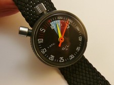 VINTAGE SWISS MADE G/L 10 FIBERGLASS REGATTA YACHTING TIMER VGC