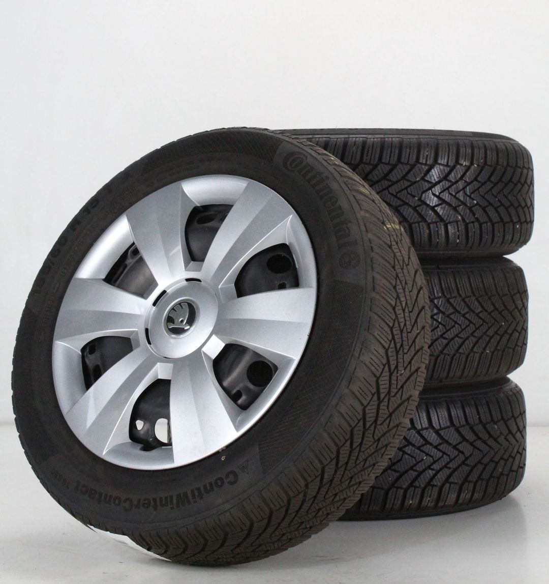 Skoda Fabia III NJ Winter Wheels Rims 15 Inch Steel Rims 6C0601027B