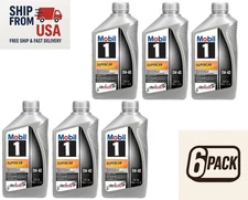 [6 Pack] - MOBIL 126870 - Supercar 0W-40; 1 Quart. (NO SHIPPING TO ARIZONA)