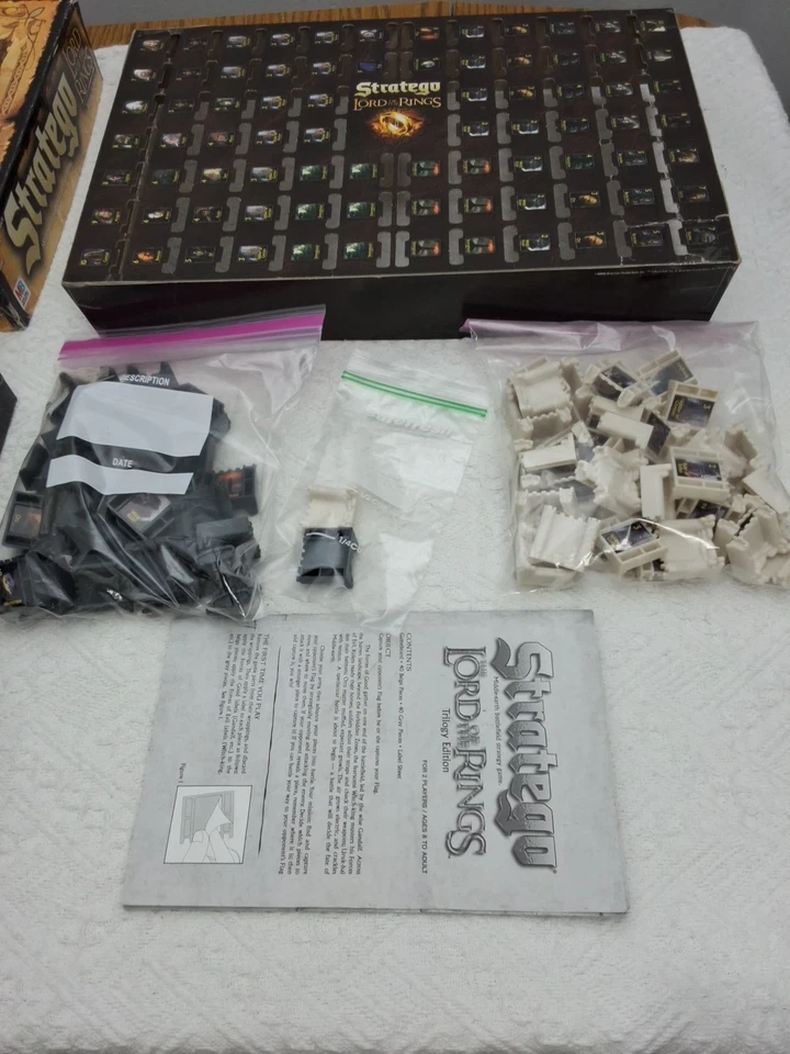 Stratego - Lord of the Rings Trilogy COMPLETE SET 2004 GOOD CONDITION - Image 3 of 4