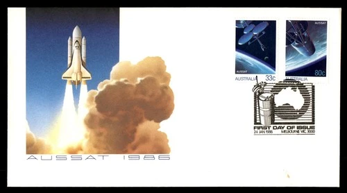 Mayfairstamps Australia FDC 1969 dual AUSSAT First Day Cover aax_31777