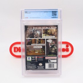 GameCube TMNT TEENAGE MUTANT NINJA TURTLES - CGC GRADED 9.4 A++! NEW & Sealed!