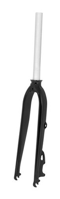 Force MTB Alu Gabel für 24 Zoll Fahrrad mit 1 1/8 Zoll Ahead Schaft für Disk Bre
