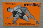 Vintage 1964 Book, WRESTLING PB 1st ed KNOW THE GAME SERIES