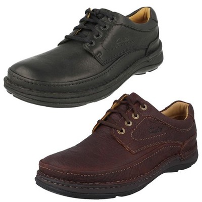 Herren Clarks Active Air Schnürschuhe Nature Three