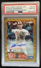 2023 Topps Chrome Gunnar Henderson Auto RC Gold Wave Refractor #/50 PSA 10
