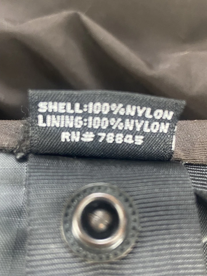 Jaqueta de serviço azul GG alta marrom nylon concha e forro extra grande alta excelente - Imagem 2 de 4