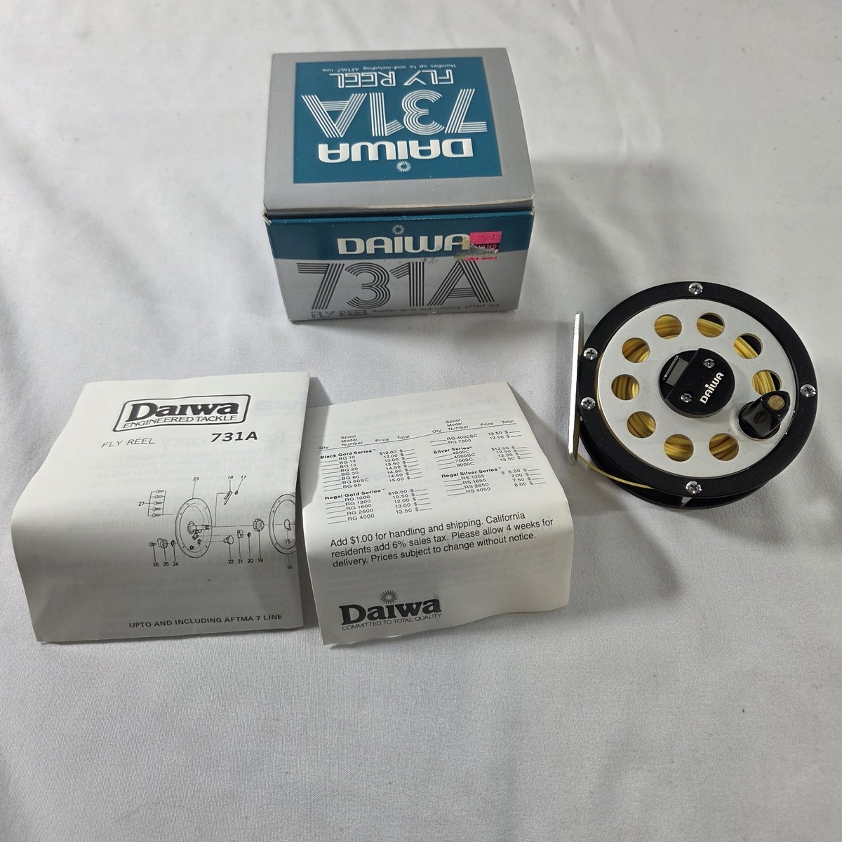 daiwa 2500 spinning reel Why does World Bass not a nylon Pike and Predator Color:Matte Brown
