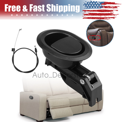 #ad Universal Sofa Recliner Release Pull Handle Replacement Chair Couch Cable Lever $10.45