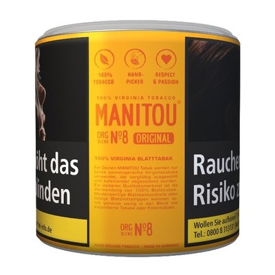 Manitou Orginal Blend No.8 Tabak 80g Dose