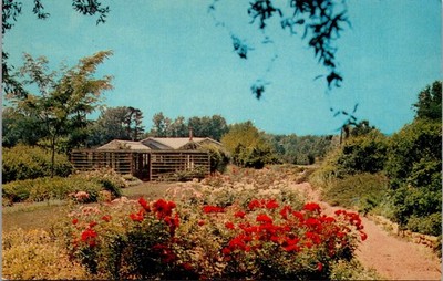 Callaway Little Rose Gardens Pine Mountain Georgia GA Chrome Postcard Unposted