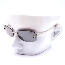 Excellent CHANEL 4002 Rimless Sunglasses With Coco Mark
