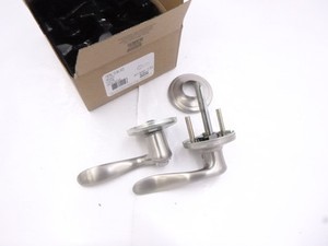 Kwikset 97300-894 HALIFAX Privacy Door Lever -Satin Nickel