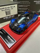 BBR PEAKO Pagani Zonda 760 LM 1/43 Blue Metallic Limited 30 Unused