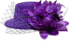 Mini Top Hat Hair Clip Tea Party Fascinator Headwear