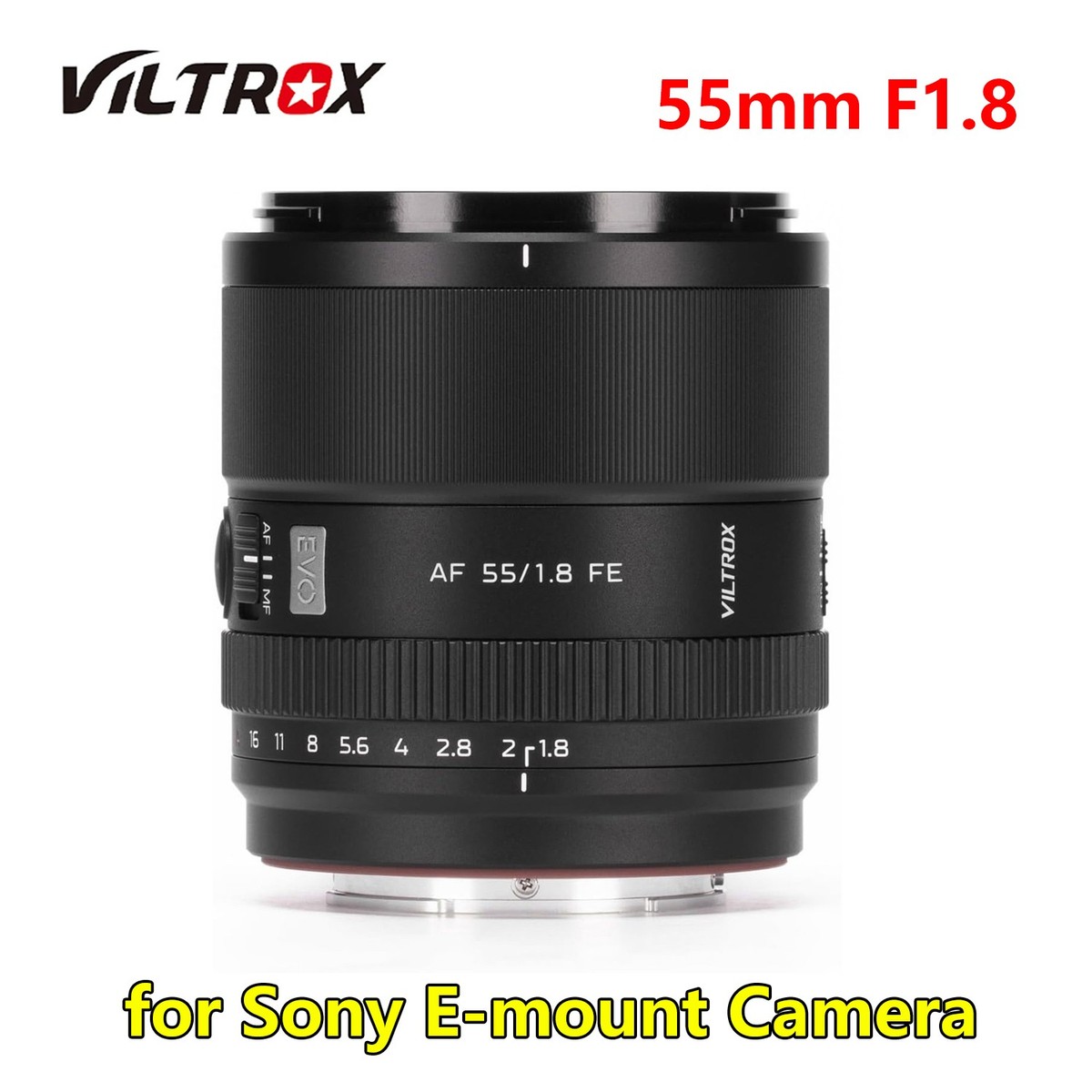 Viltrox 55mm F1.8 EVO APO AF Auto Focus Full Frame Lens for Sony E