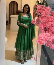 PARTY WEAR BOLLYWOOD WEDDING INDIAN DESIGNER PAKISTANI SALWAR KAMEEZ DRESS