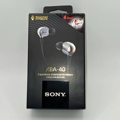 Sony XBA-40 有線イヤホン シルバー Amazon.co.jp: SONY カナル型イヤホン シルバー XBA-40/S : 家電＆カメラ