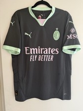 ~~ AC Milan ACM 24/25 Puma Third Soccer Football Jersey Shirt 125 Years Large
