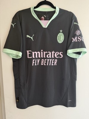 AC Milan ACM 24/25 Puma Third Soccer Football Jersey Shirt Kit NWT 125 Yrs XL ``
