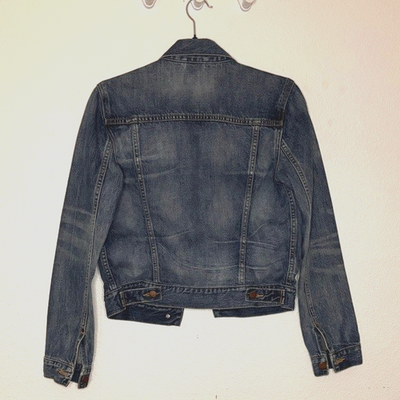 GAP 1969 Denim Jacket XS Classic Trucker Blue Jean Jacket RN 54023