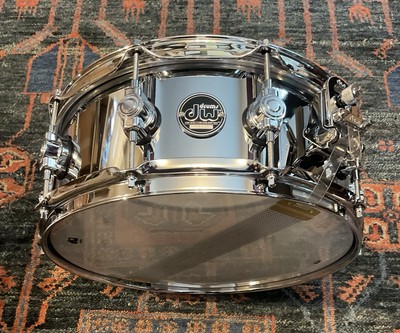 DW Performance Series Steel 5.5 x 14-inch Snare Drum - Polished
